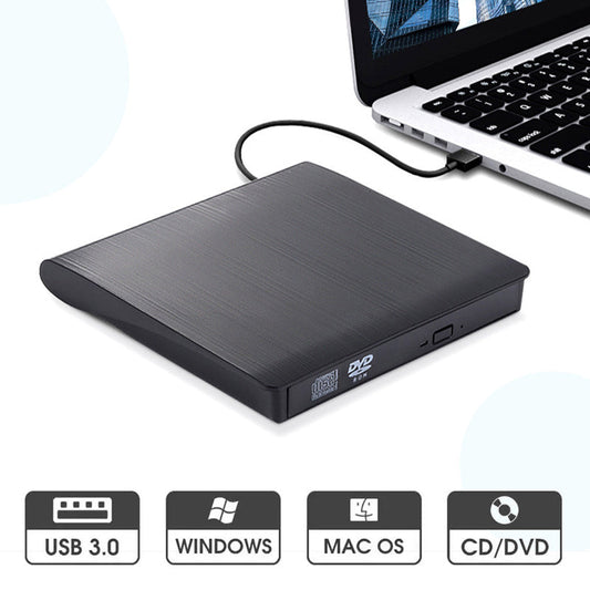 💿 USB-Externes CD/DVD-Laufwerk – Plug & Play für alte Fotos, Musik & Dateien (ohne Laufwerk am Laptop?) ✨