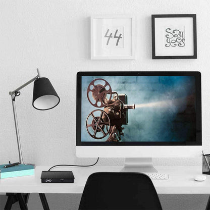 💿 USB-Externes CD/DVD-Laufwerk – Plug & Play für alte Fotos, Musik & Dateien (ohne Laufwerk am Laptop?) ✨