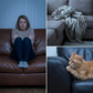 ☁️🏠Gestepptes Cord-Sofa-Kissen mit rutschfester Unterseite
