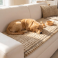 ☁️🏠Gestepptes Cord-Sofa-Kissen mit rutschfester Unterseite