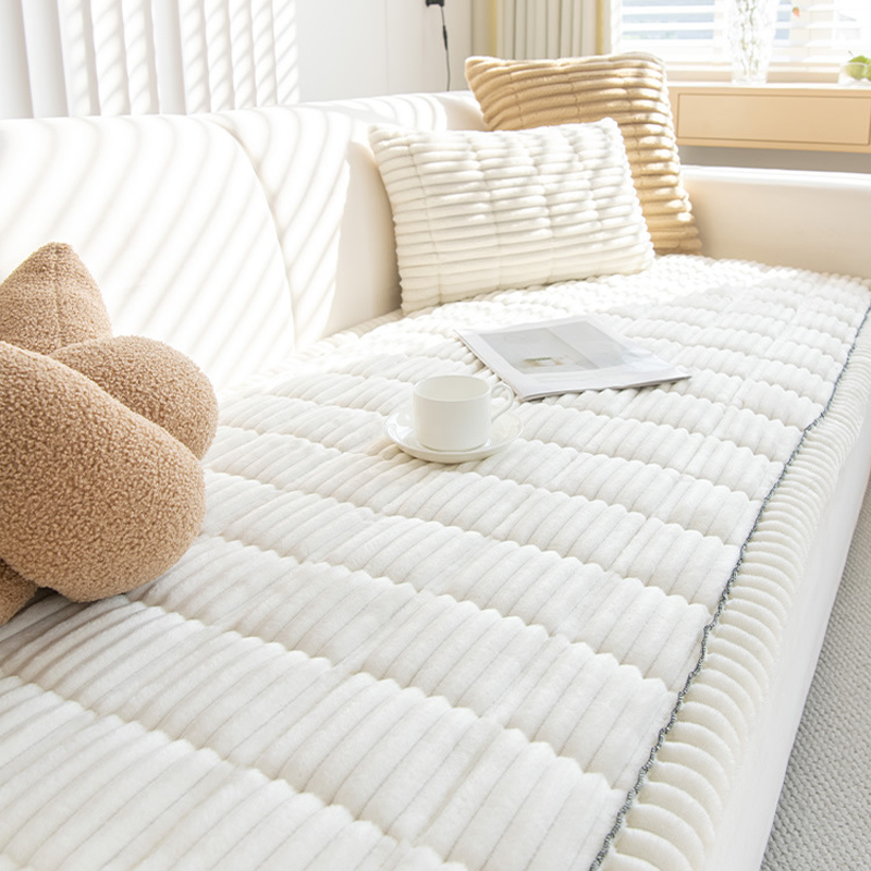 ☁️🏠Gestepptes Cord-Sofa-Kissen mit rutschfester Unterseite