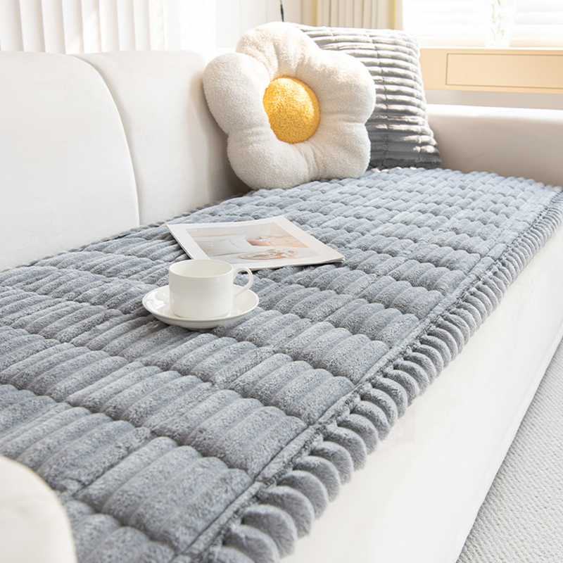 ☁️🏠Gestepptes Cord-Sofa-Kissen mit rutschfester Unterseite
