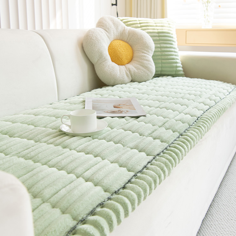 ☁️🏠Gestepptes Cord-Sofa-Kissen mit rutschfester Unterseite