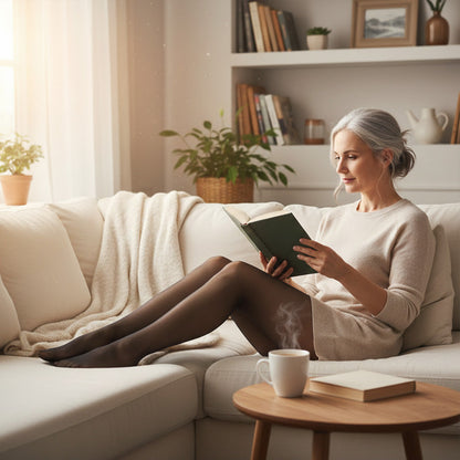 🔥Vorteilspaket: 8D Oil-Sheen Rose Spitzenstrümpfe