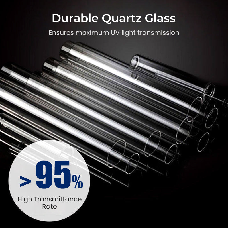 Tauchbare UV-Sterilisatorlampe mit Timer für Aquarien