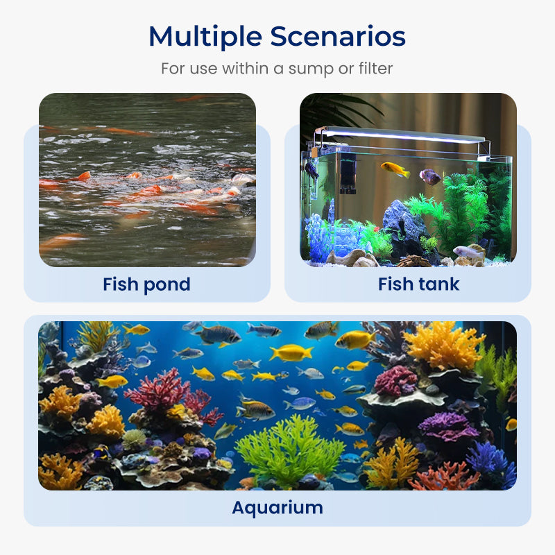 Tauchbare UV-Sterilisatorlampe mit Timer für Aquarien