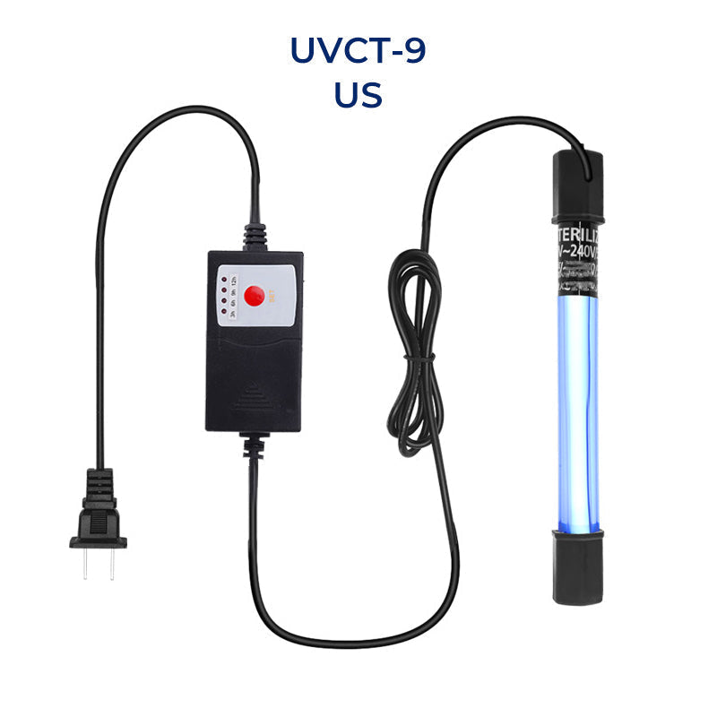 Tauchbare UV-Sterilisatorlampe mit Timer für Aquarien
