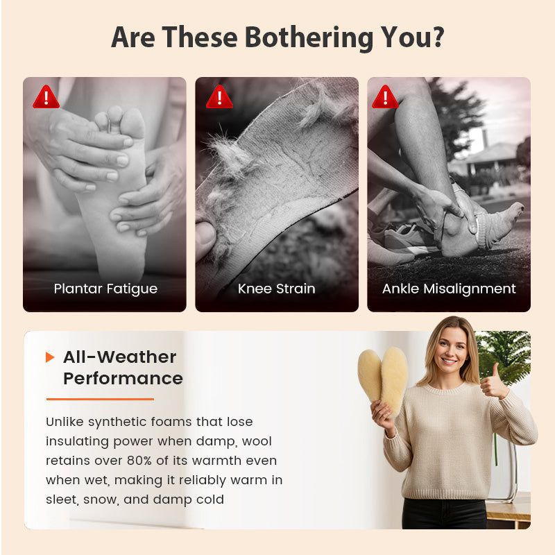 Wärmende Thermo-Schuheinlegesohlen für den Winter