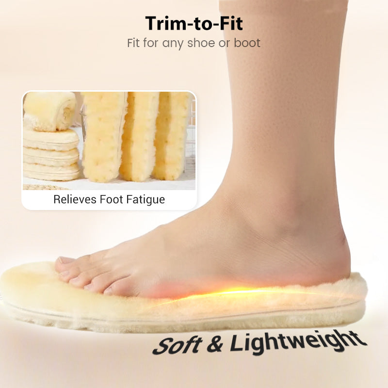 Wärmende Thermo-Schuheinlegesohlen für den Winter