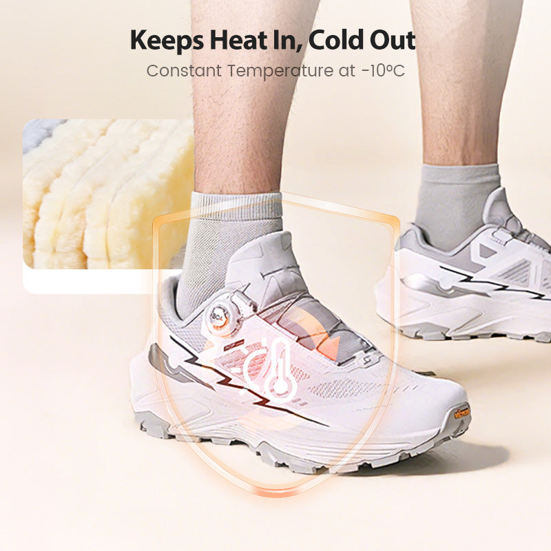 Wärmende Thermo-Schuheinlegesohlen für den Winter