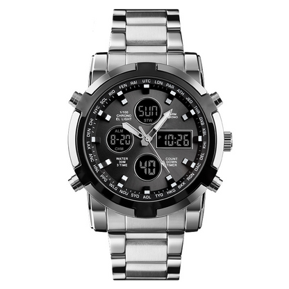 ⌚💧Men's Waterproof Military Analog-Digital Watches