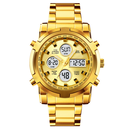 ⌚💧Men's Waterproof Military Analog-Digital Watches