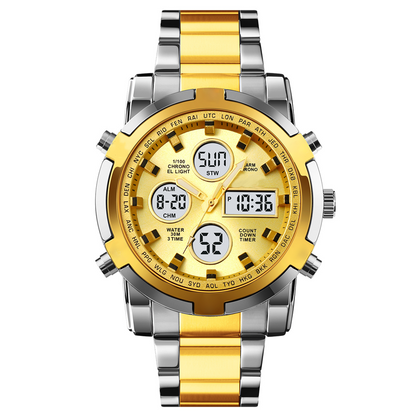 ⌚💧Men's Waterproof Military Analog-Digital Watches