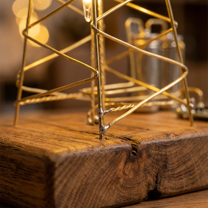 DIY Retro-Windmühlen-Nachtlicht-Set