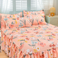 ⏳3-teiliges Rüschen-Bettrock-Set🛏️