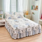 ⏳3-teiliges Rüschen-Bettrock-Set🛏️