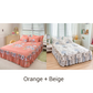 ⏳3-teiliges Rüschen-Bettrock-Set🛏️