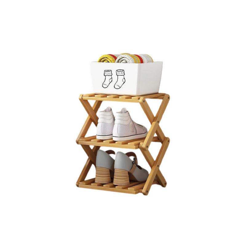 💘 Valentinstagsangebot: 50% Rabatt!👟 Langlebiges zusammenklappbares Bambus-Schuhregal – Mehrstufig & platzsparend!