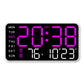 📢📢48 % RABATT !! ⏰Multifunktionale dekorative LED-Digital-Wanduhr，Die grenzenlose Digitaluhr für das moderne norwegische Zuhause
