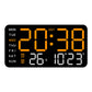 📢📢48 % RABATT !! ⏰Multifunktionale dekorative LED-Digital-Wanduhr，Die grenzenlose Digitaluhr für das moderne norwegische Zuhause
