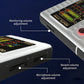 ✨🎤 Tragbare Handheld-Live-Soundkarte (Stimmenverzerrer): Multifunktionale Effekte + Rauschunterdrückung – Streamen von überall!