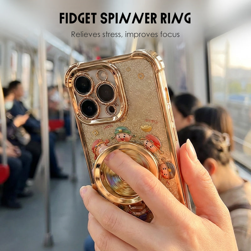 Phone Case With 360° Rotatable Magnetic Kickstand