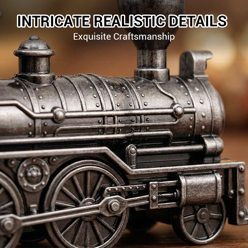 🚂Retro-Lokomotive-Modell-Wecker🛏️Träumen Sie wie in Kindertagen!