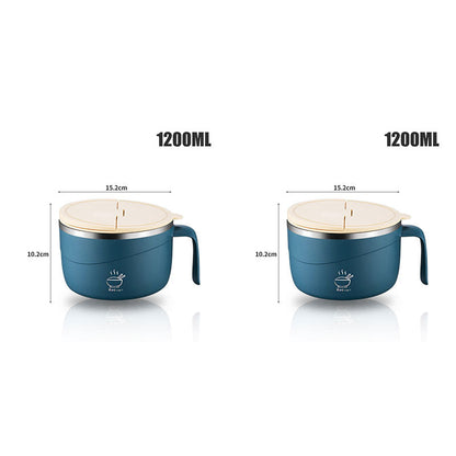 🔥304 Edelstahl isolierte Ramen-Schüssel