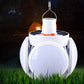 Solar-LED-Lampe – aufladbar, tragbar für Outdoor, Camping & Notfallbeleuchtung 🌞💡