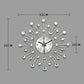 ✨🕰️ 50% Rabatt ⚡ Kreative Strass-Wanduhr – Leise, minimalistisches Luxusstück für Wohnzimmer, Esszimmer und Eingangsbereich! 💎🏡
