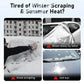 🚗🛡️ Allwetter-Windschutzscheibenabdeckung – Verstärkte Schneeschutzfunktion für jede Wetterlage
