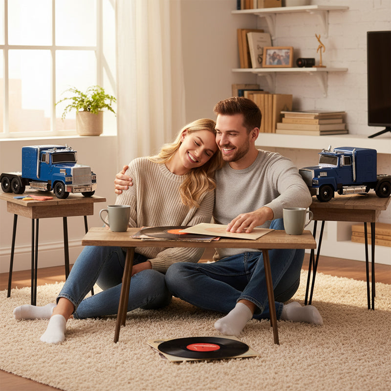 🔥2026 Hot Sale🔥🚛 Retro-LKW-Lautsprecher, der rockt! 15W Bass + TWS-Stereo – stilvoll und leistungsstark 🔊