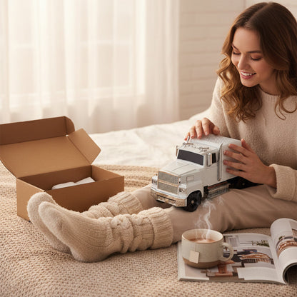 🔥2026 Hot Sale🔥🚛 Retro-LKW-Lautsprecher, der rockt! 15W Bass + TWS-Stereo – stilvoll und leistungsstark 🔊