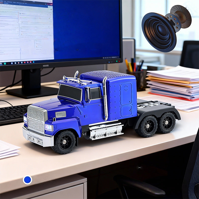 🔥2026 Hot Sale🔥🚛 Retro-LKW-Lautsprecher, der rockt! 15W Bass + TWS-Stereo – stilvoll und leistungsstark 🔊