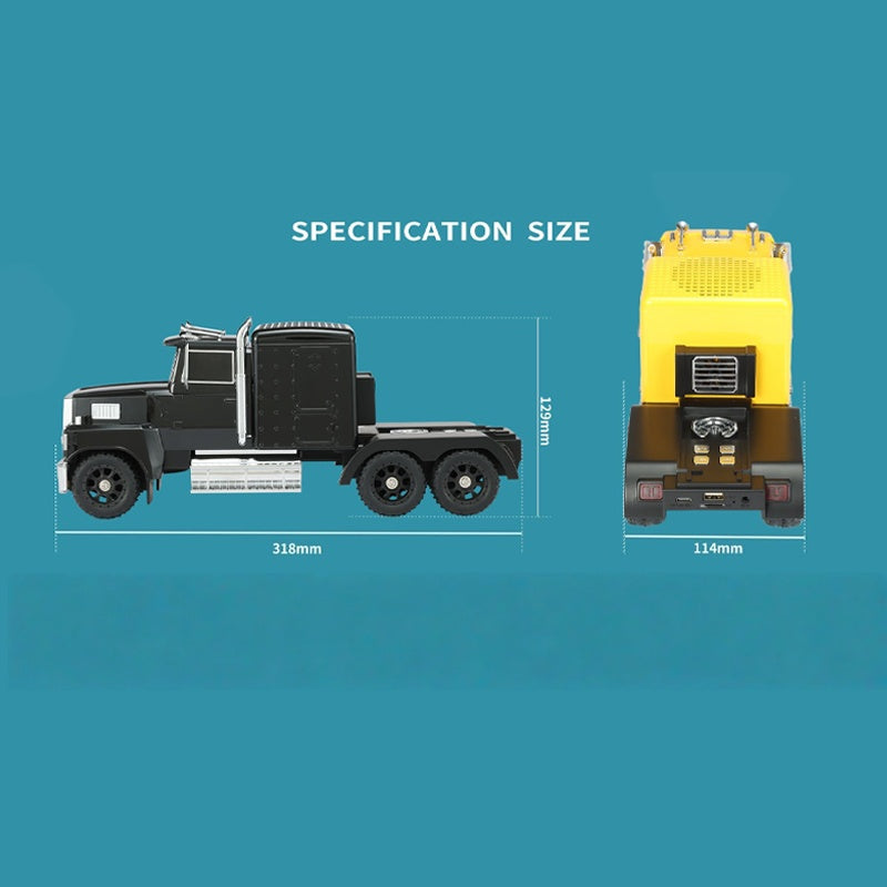 🔥2026 Hot Sale🔥🚛 Retro-LKW-Lautsprecher, der rockt! 15W Bass + TWS-Stereo – stilvoll und leistungsstark 🔊