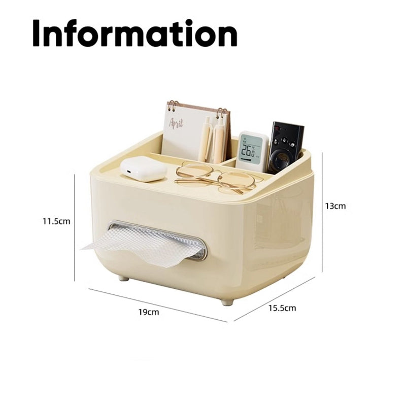 ✨🔥Multifunktionale Papiertaschenabdeckung mit Aufbewahrung🧻