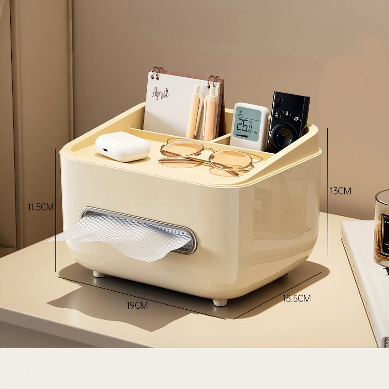 ✨🔥Multifunktionale Papiertaschenabdeckung mit Aufbewahrung🧻