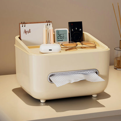 ✨🔥Multifunktionale Papiertaschenabdeckung mit Aufbewahrung🧻