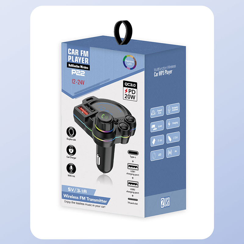 📻 50% RABATT! 🚗 Universeller Dual-Port-FM-Bluetooth-Transmitter – Kabellose Musik, Freisprechen & Doppel-USB-Ladegerät 🔌
