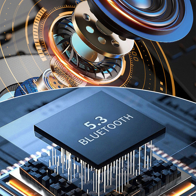 Motorrad-Bluetooth-Headset für Halbschalen- und Vollschalenhelme