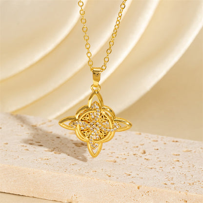 Unisex Witch Knot Pendant Necklace📿