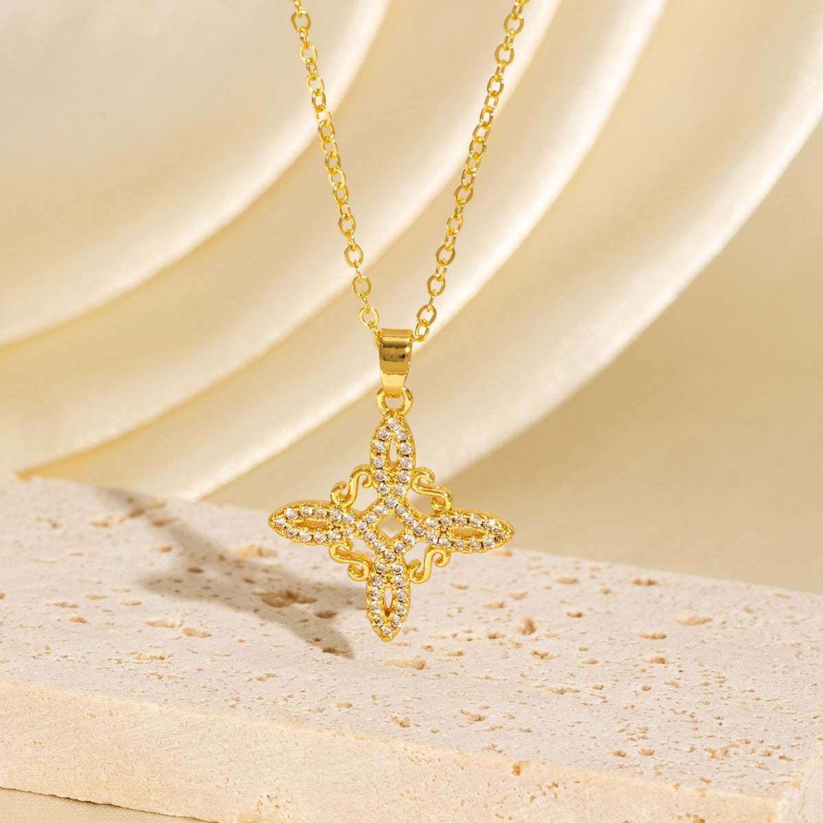 Unisex Witch Knot Pendant Necklace📿