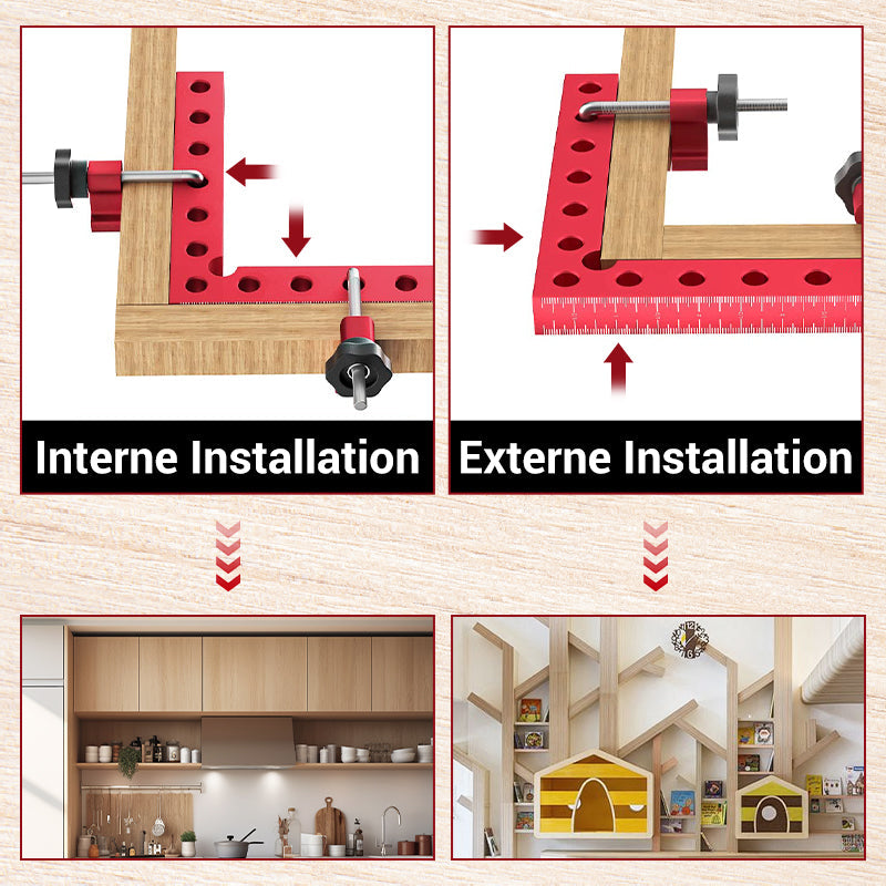 🛠️ 90-Grad-Positionierung-Winkelspanner｜Professionelle Lösung für Handwerker