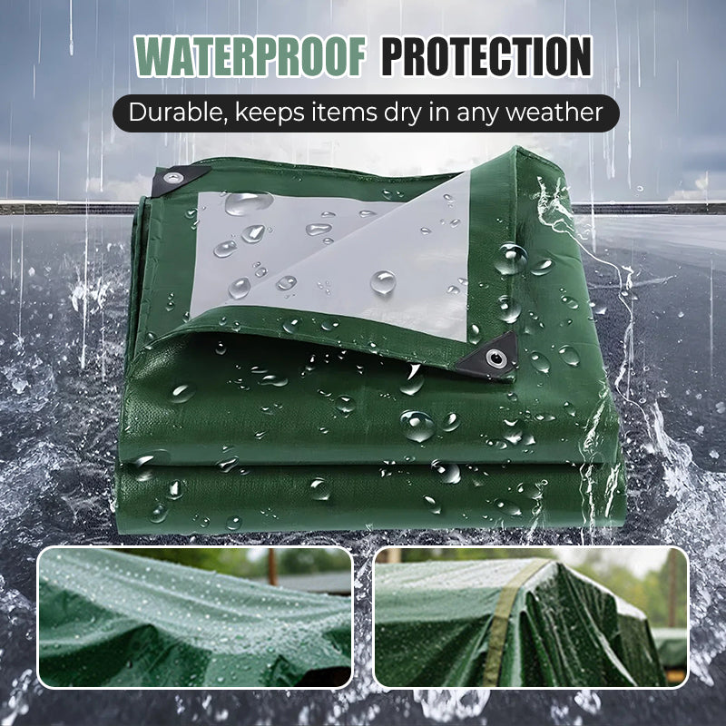 ⛺ LIMITIERTES ANGEBOT 50% RABATT! ✨ Wasserdichte PE-Schutzplane – Wetterfest, UV-beständig, Vielseitig 💧