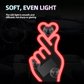 🌟Solarbetriebene LED-Autoleuchte in Form eines Herzens für den Finger💖