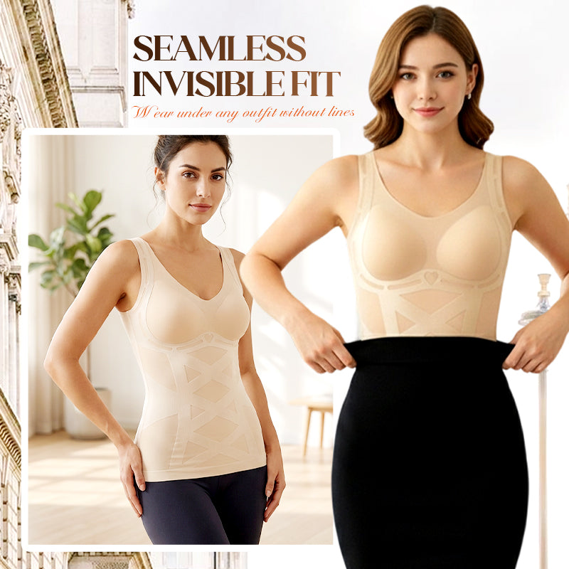 🔥Solange der Vorrat reicht 50 % Rabatt!🎉Nahtlose Shapewear mit integriertem BH💞