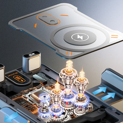 📱🔋Intelligenter 2-in-1-Autotelefonhalter mit automatischer Drehfunktion und kabellosem Ladegerät⚡