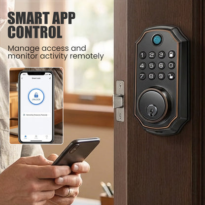 Intelligentes Fingerabdruck-Riegelschloss mit Tastatur