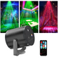 DJ Laser-Partylampe mit 7 Lichtmodi und Fernbedienung