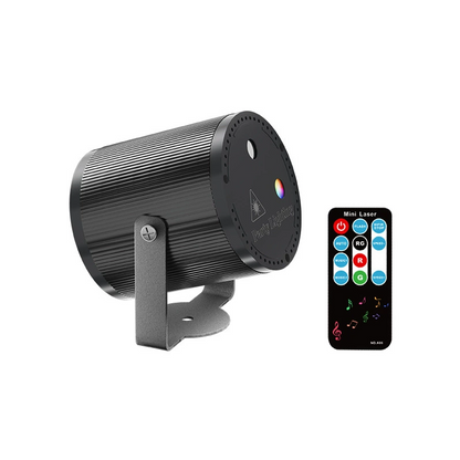 DJ Laser-Partylampe mit 7 Lichtmodi und Fernbedienung